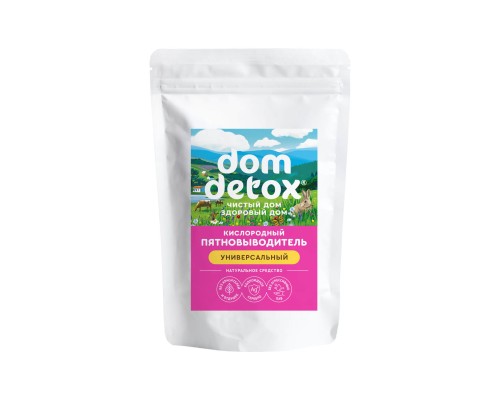Кислородный пятновыводитель Универсальный DomDetox Кислородный пятновыводитель Универсальный DomDetox