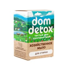 Мыло хозяйственное Для стирки DomDetox