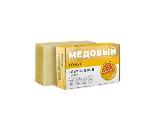 Медовое мыло Тонус с мёдом