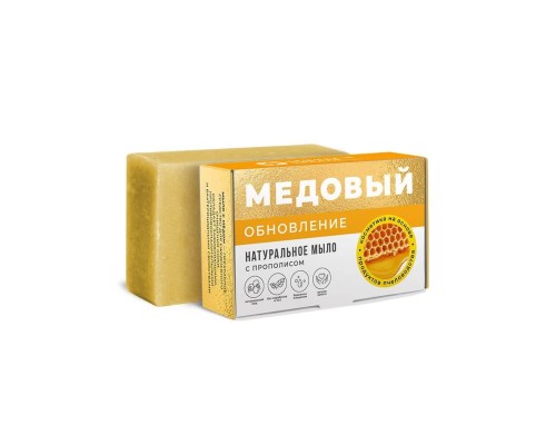 Медовое мыло Обновление с прополисом