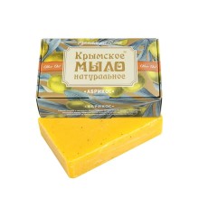 Крымское натуральное мыло на оливковом масле Абрикос