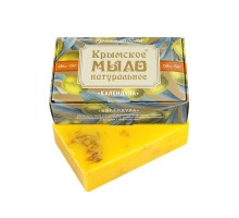 Крымское натуральное мыло на оливковом масле Календула