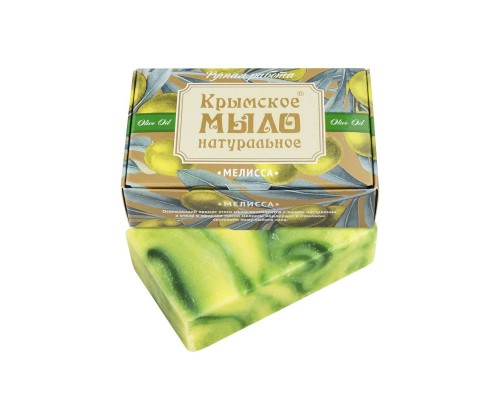 Крымское натуральное мыло на оливковом масле Мелисса