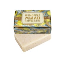 Крымское натуральное мыло на оливковом масле Овсяные хлопья и ваниль