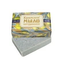 Крымское натуральное мыло на оливковом масле Сакская грязь