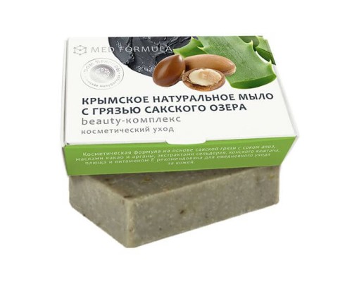Крымское натуральное мыло на основе грязи Сакского озера Beauty-Комплекс Крымское натуральное мыло на основе грязи Сакского озера Beauty-Комплекс