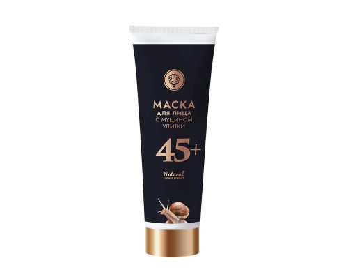 Маска для лица с муцином улитки 45+ Маска для лица с муцином улитки 45+