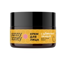 Крем для лица с цветочной пыльцой для сухой кожи Sunny honey