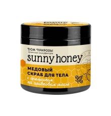 Медовый скраб для тела с апельсином Sunny honey