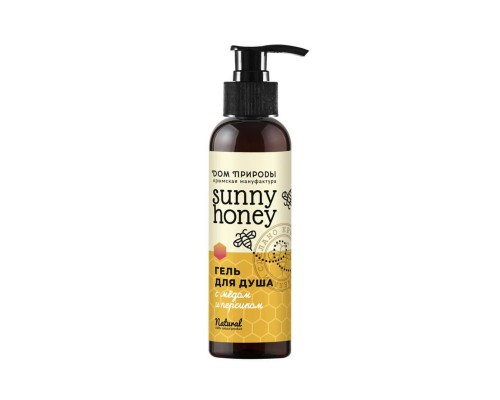 Гель для душа с мёдом и персиком Sunny honey